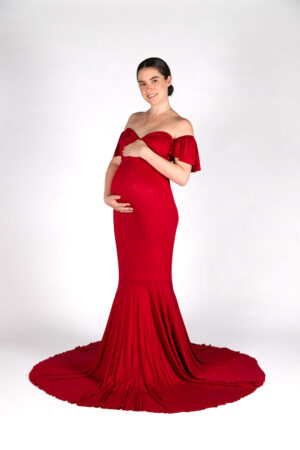 Mermaid Maternity Shoot Dress